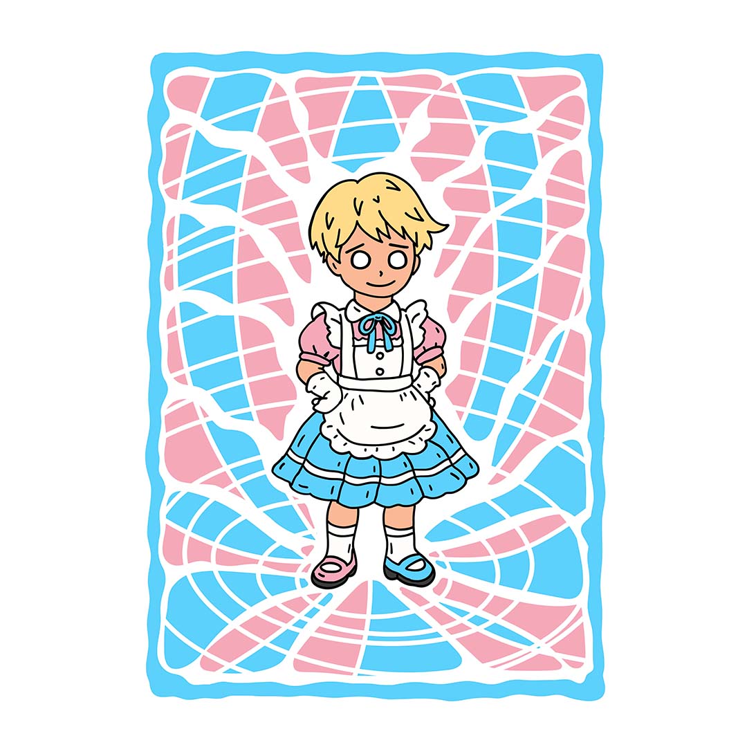 doll hans print