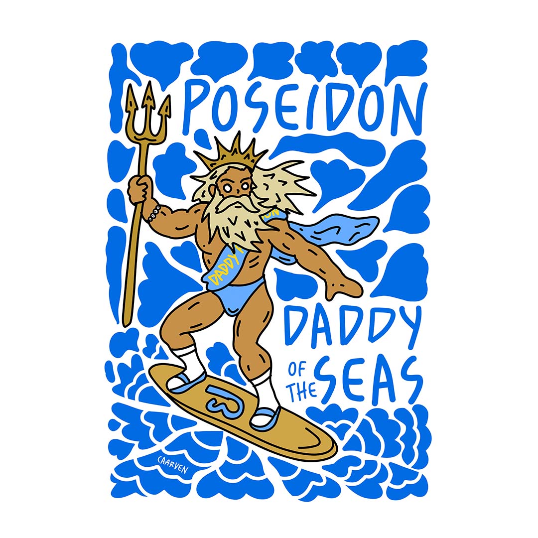 poseidon print