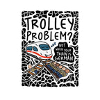 trolley problem print
